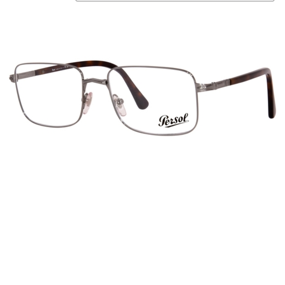 Persol Other - Persol Classic Rectangle Metal Frame Eyeglasses in Silver